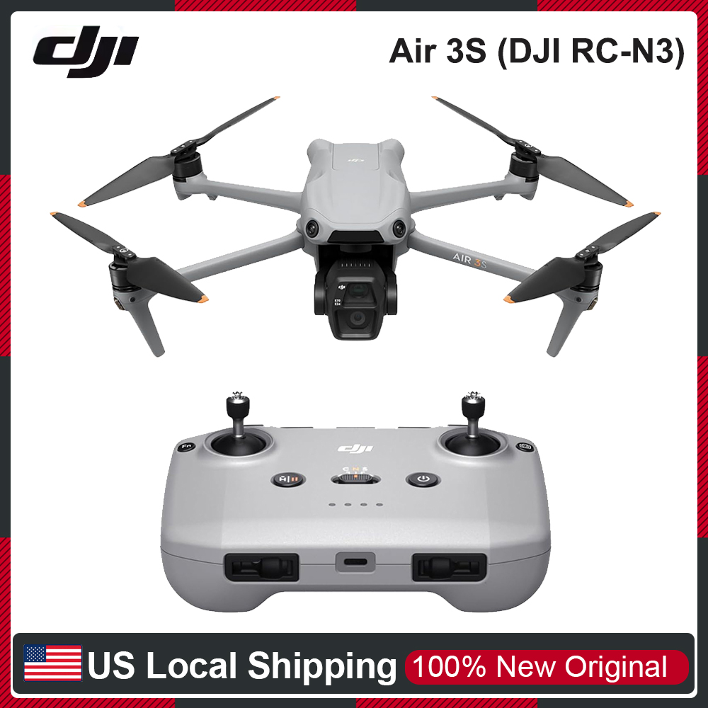 Drone Camera Wide Angle - DJI Air 3S Drones with a