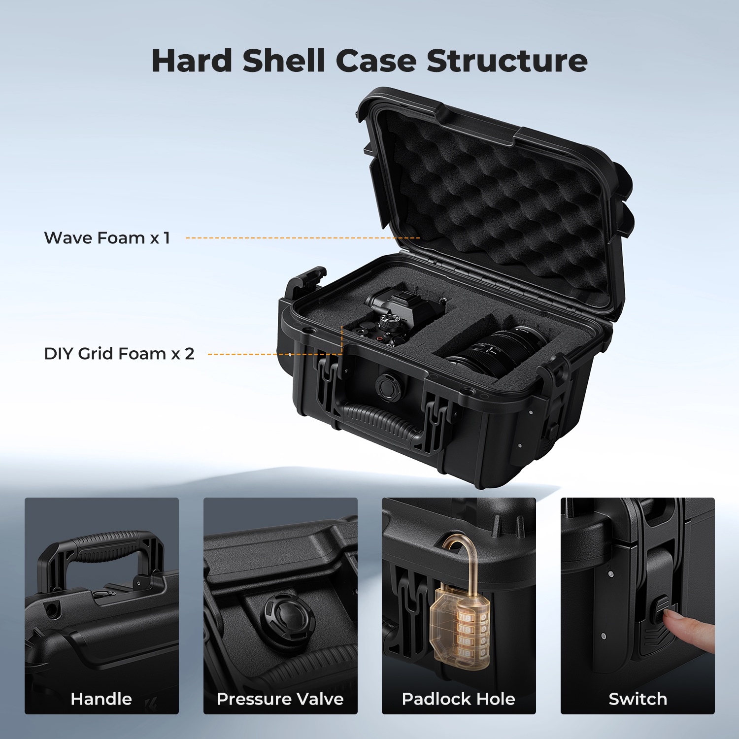 K&F CONCEPT IP67 Waterproof Ca - Drone Camera Action 评论和价格