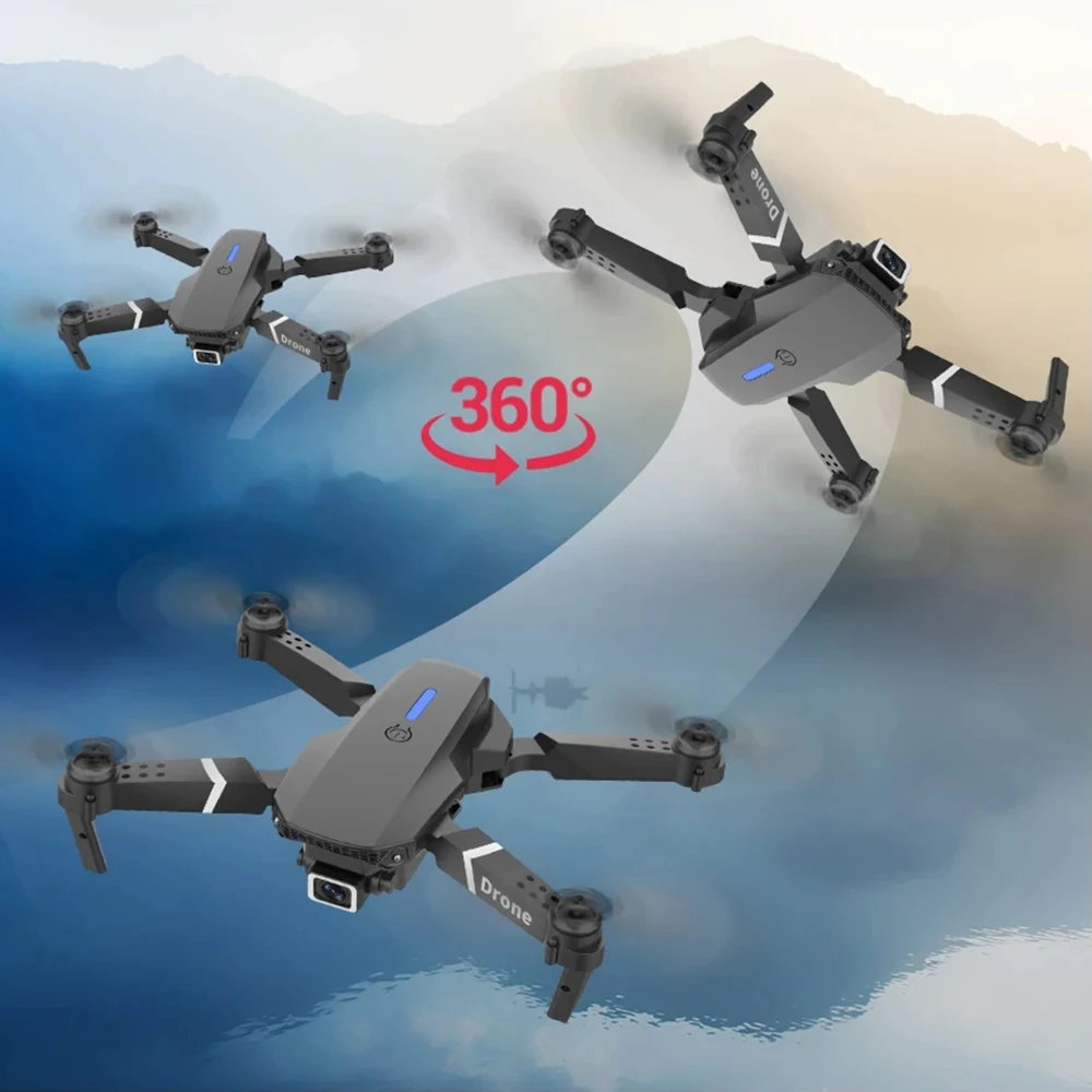 Professional Drone E88 4K Wide - Drone Camera Wide Angle 评论和价格